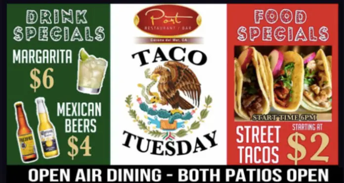 Port Restaurant Taco Tuesday Specials