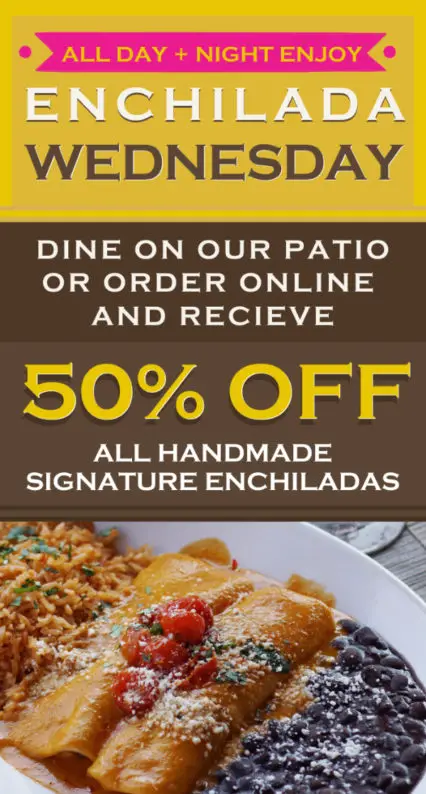 Enchilada Wednesdays @ Cha Cha's Latin Kitchen - Brea | Brea | California | United States
