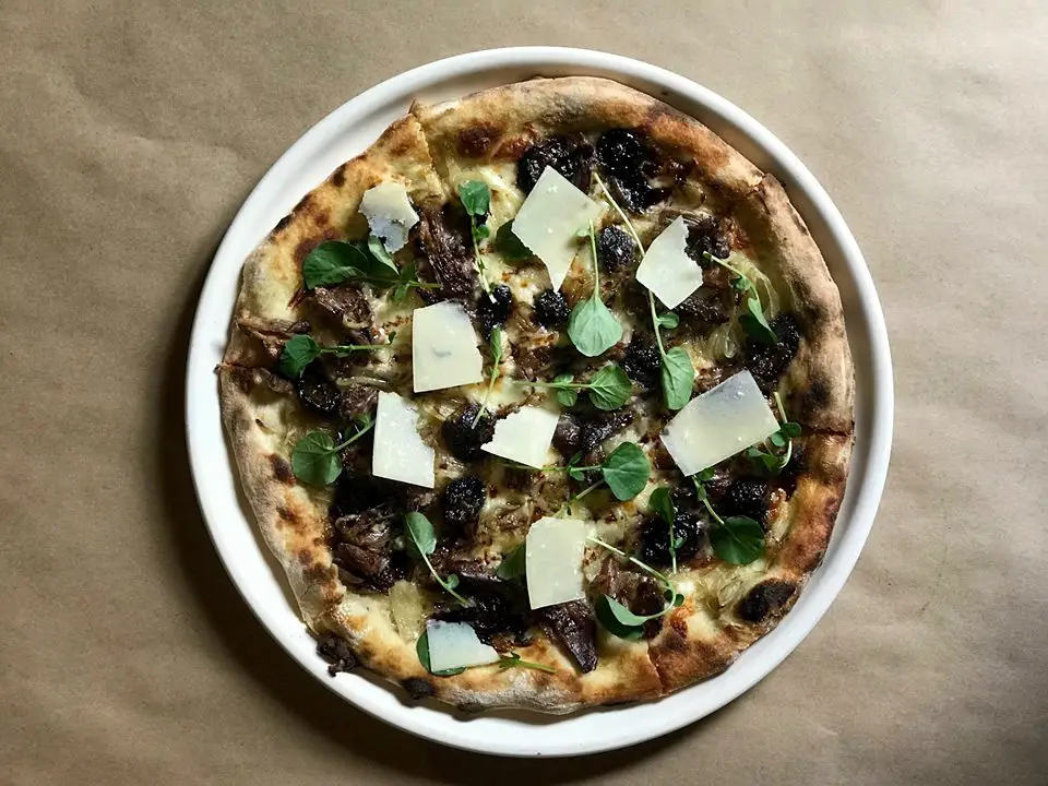 Cucina Enoteca Duck And Roasted Grape Pizza