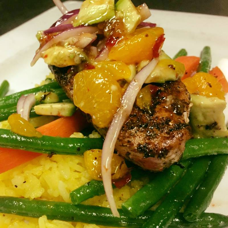 Pizza Lounge Blacken Seared Ahi Pizza Lounge Blacken Seared Ahi