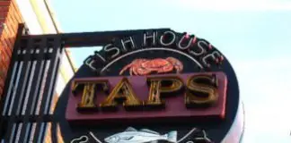 Taps Fish House Brewery Irvine logo