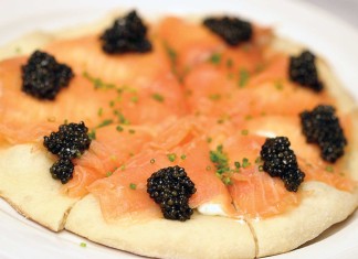 Wolfgang Puck Smoked Salmon Pizza