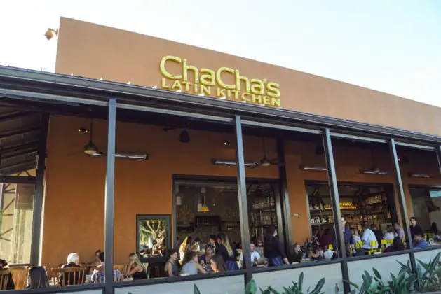 Cha Cha's Latin Kitchen Open Air Dining