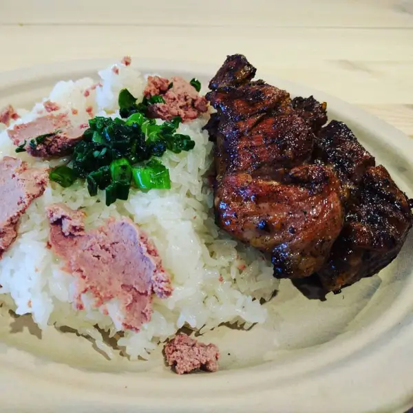 ViaHe Grilled Pork Spare Ribs And Sticky Rice
