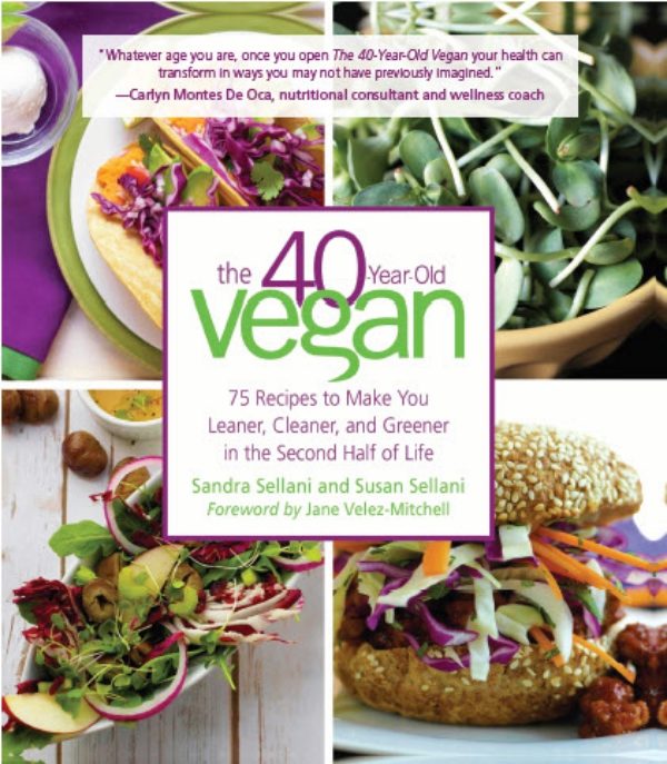 40 Year Old Vegan Cookbook Cover