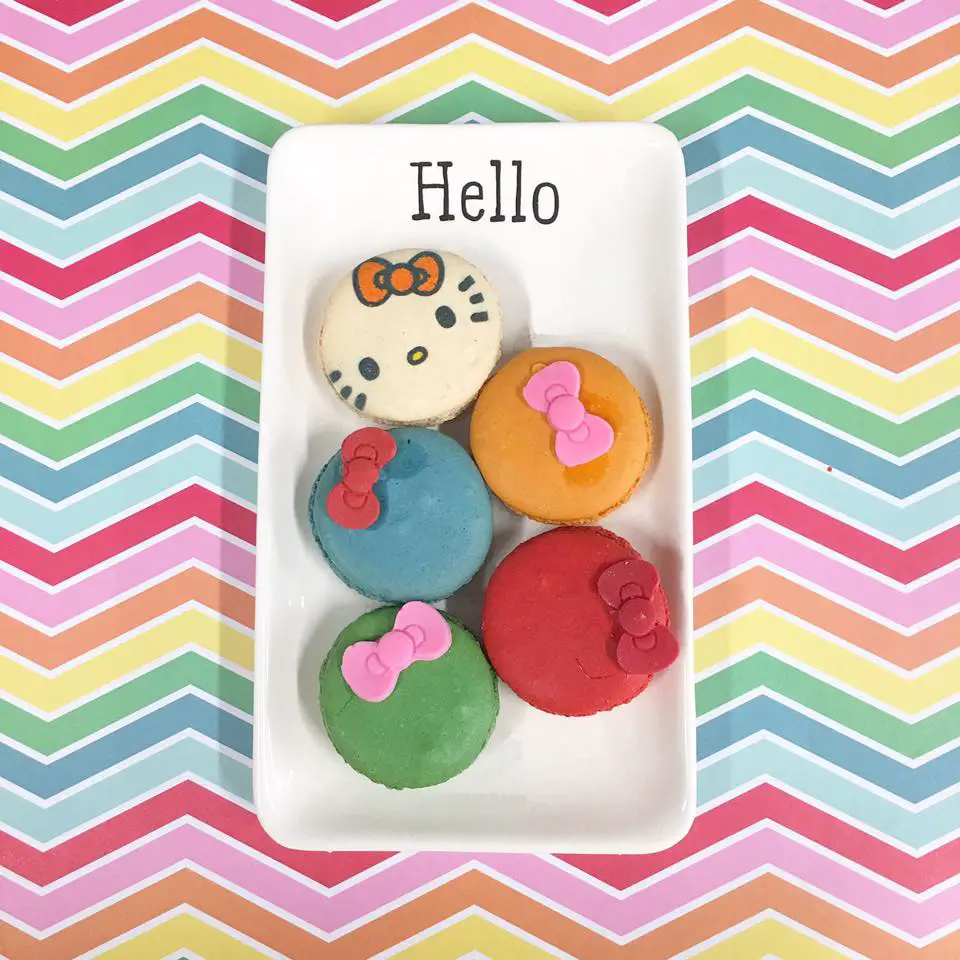 Hello Kitty Cafe Macarons