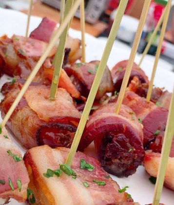 Taste Of Huntington Beach Bacon Wrapped Dates Saint Marc