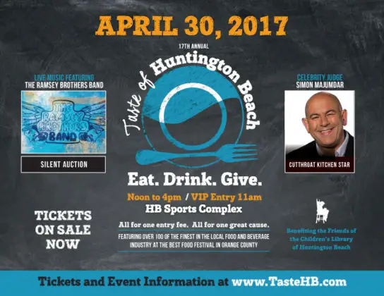 Taste Of Huntington Beach Flyer