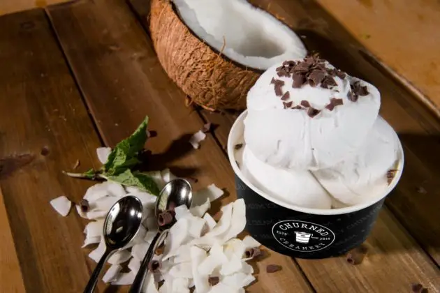 Churned Creamery Coconut Ice Cream