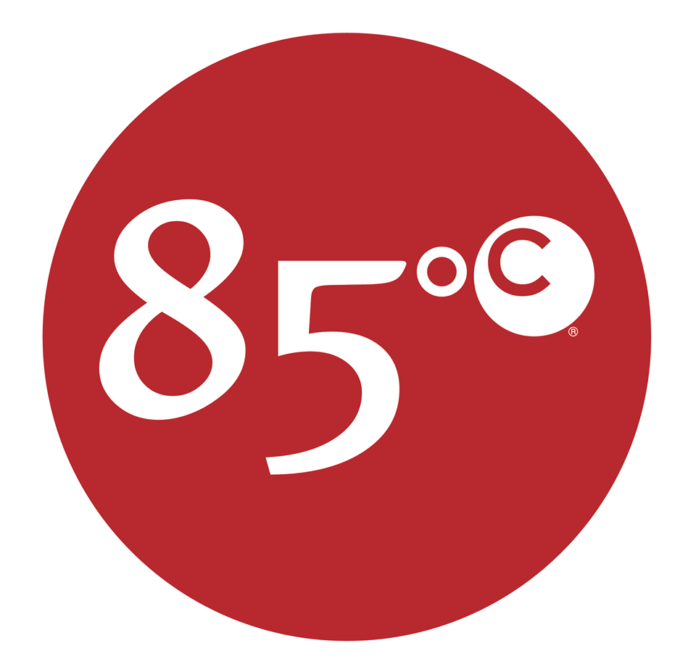 85 Degrees C Bakery Logo 85 Degrees C Bakery Logo