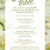 Grateful Table Flyer