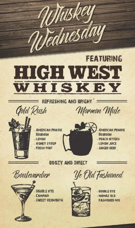 Mama's High West Whiskey