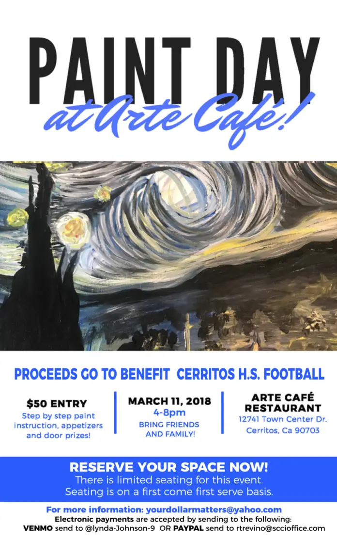 Arte Cafe Fundraiser