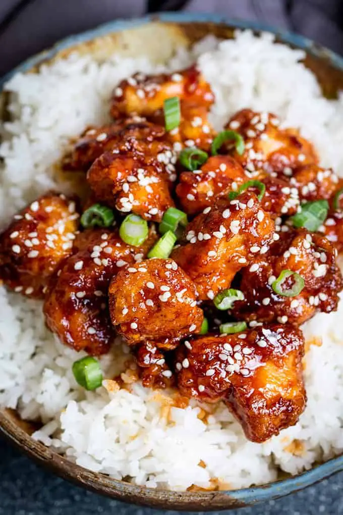 Crispy Sesame Chicken With Sticky Asian Sauce | Great ...