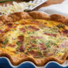 Potato And Ham Quiche