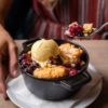 Peach And Blueberry Cobbler