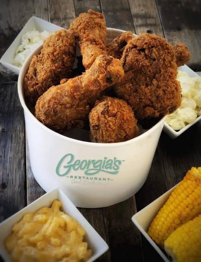 Georgia's Restaurant Chicken Bucket