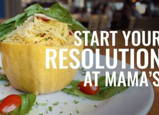Mama's Calorie Menu