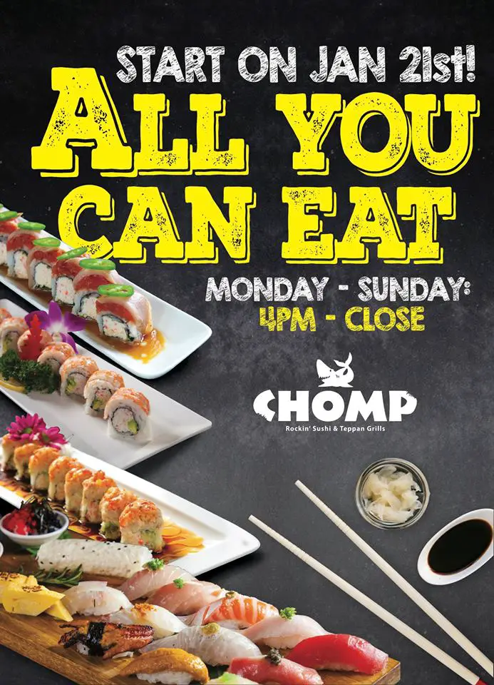 New All You Can Eat Sushi