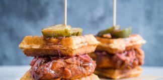 Pour Company – Fullerton – April 2019 – 1 Year – Anniversary PourCompany ChickenWaffles