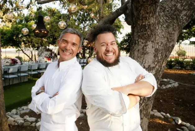 Chef Tony Esnault And Amar Santana