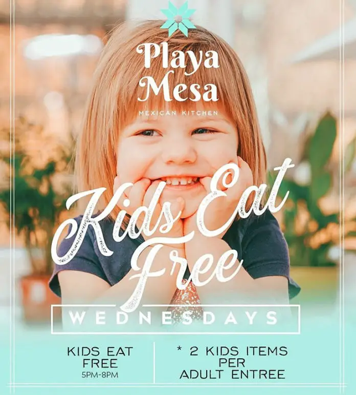 Kids Eat Free Playa Mesa