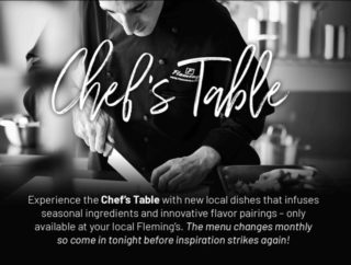 Fleming's Chef's Table