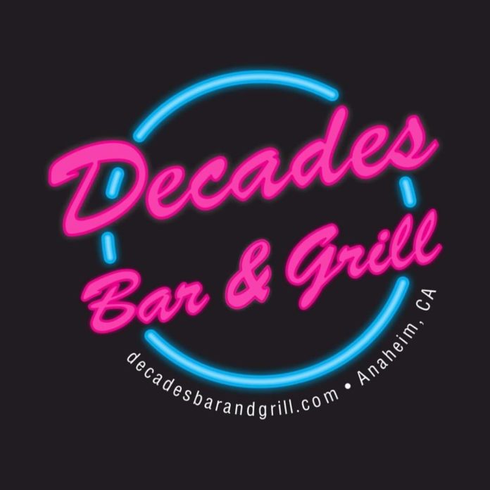 Decades Bar & Grill Anaheim Logo