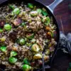 Brussel Sprout Apple And Sausage Rice Stuffing