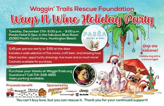 Waggin Trails Rescue Holiday Party 2019