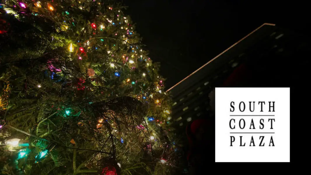 Christmas Tree Lighting with South Coast Plaza - Great Taste Events