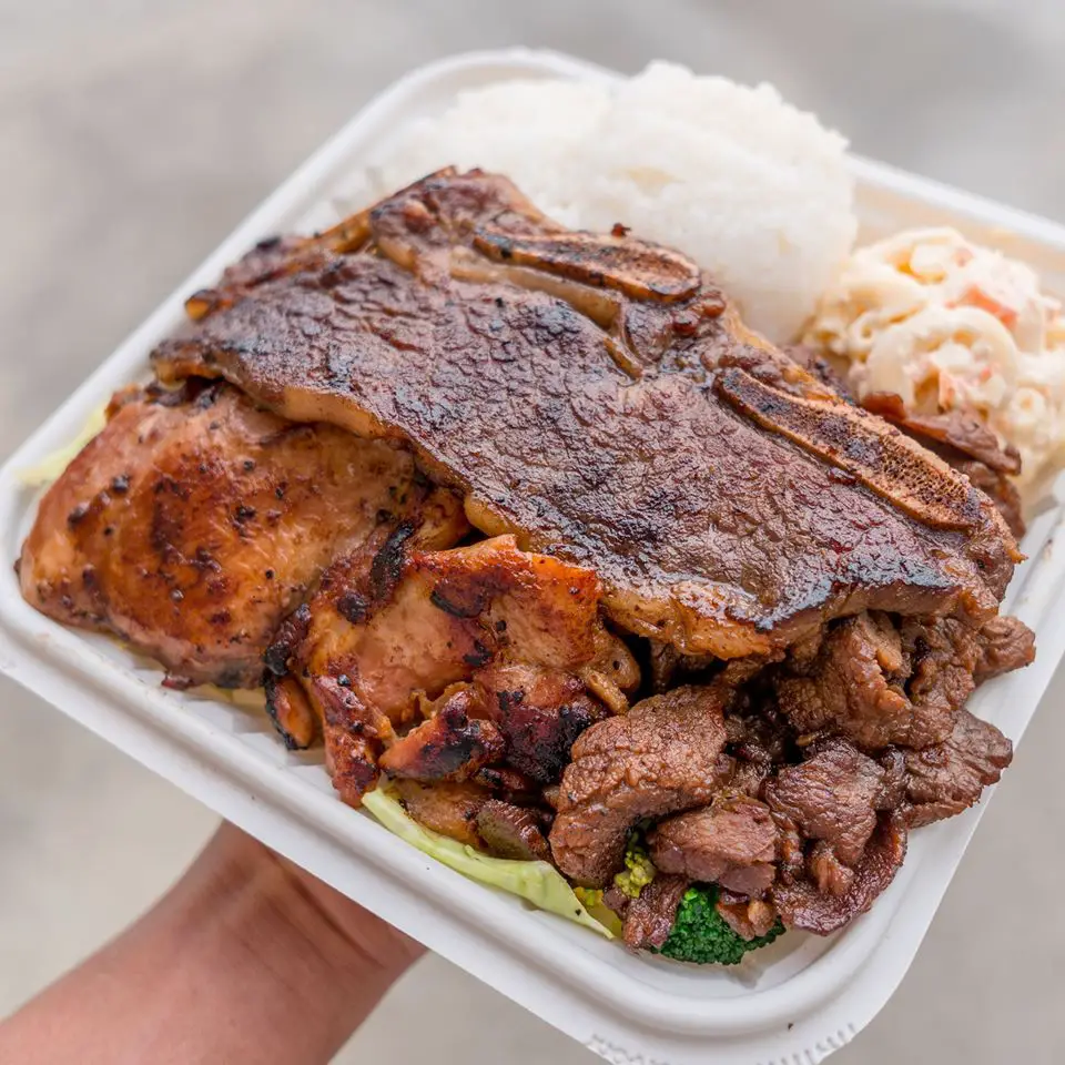 Ono Hawaiian Meat Platter