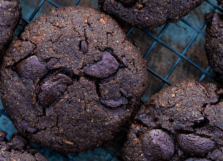 Vegan Chocolate Brownie Cookies