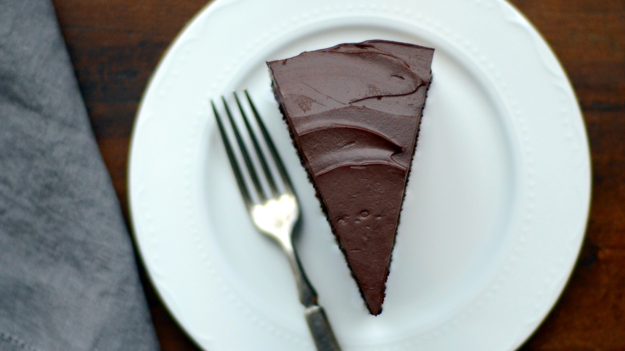 Vegan Chocolate Ganache Cake - Great Taste Recipes