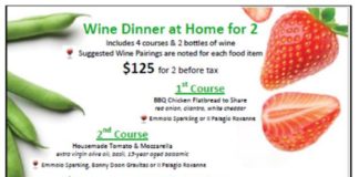 Seasons 52 Wine Dinner At Home