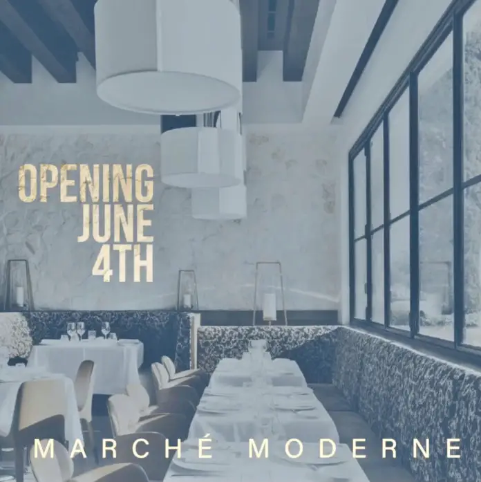 Marche Moderne Re Opening 2020