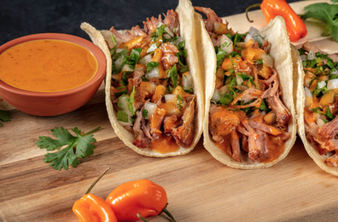 New Fiery Carnitas Taco