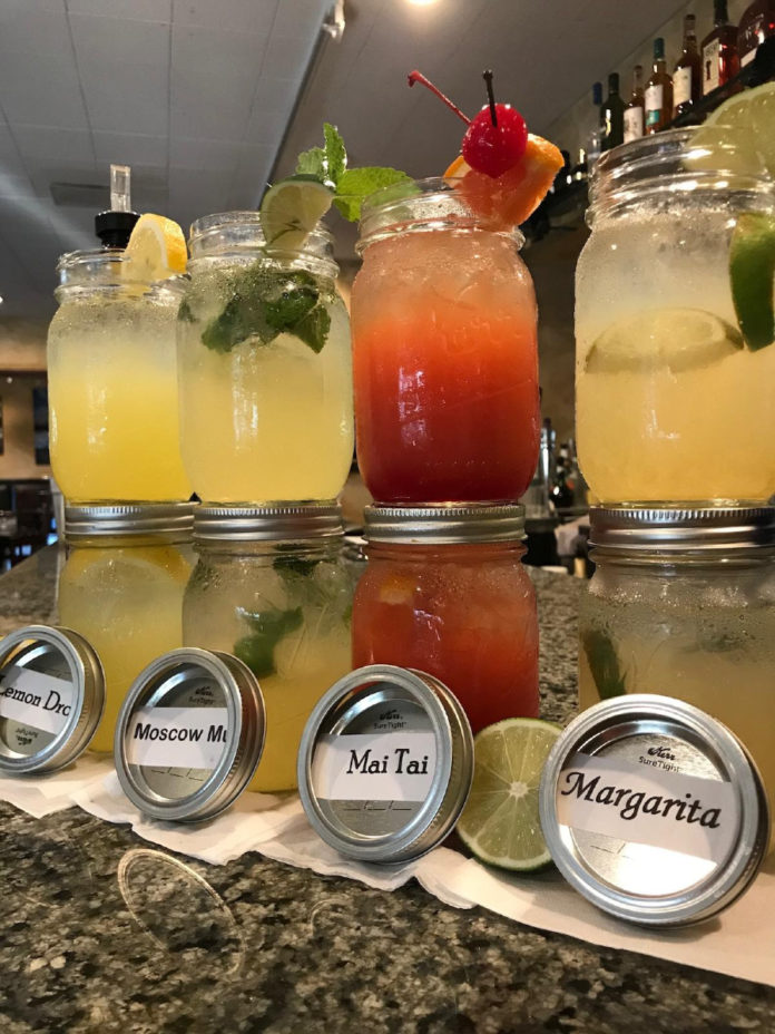 Jack's Restaurant Mason Jar Cocktails