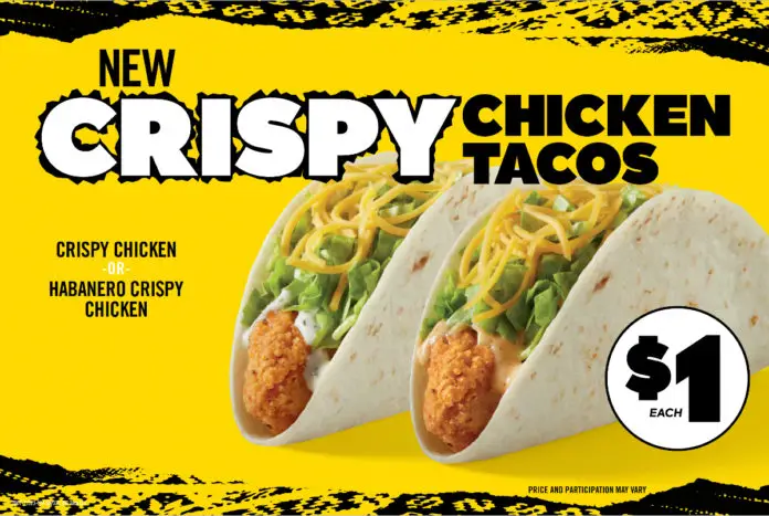 Del Taco Crispy Chicken Tacos