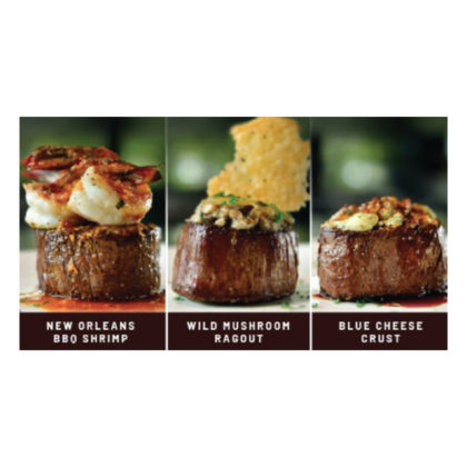 Filet 3-Course Menu at Fleming's Steakhouse