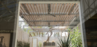 Knife Pleat Store Front