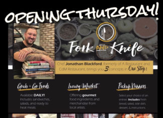 Fork And Knife Menu Opening