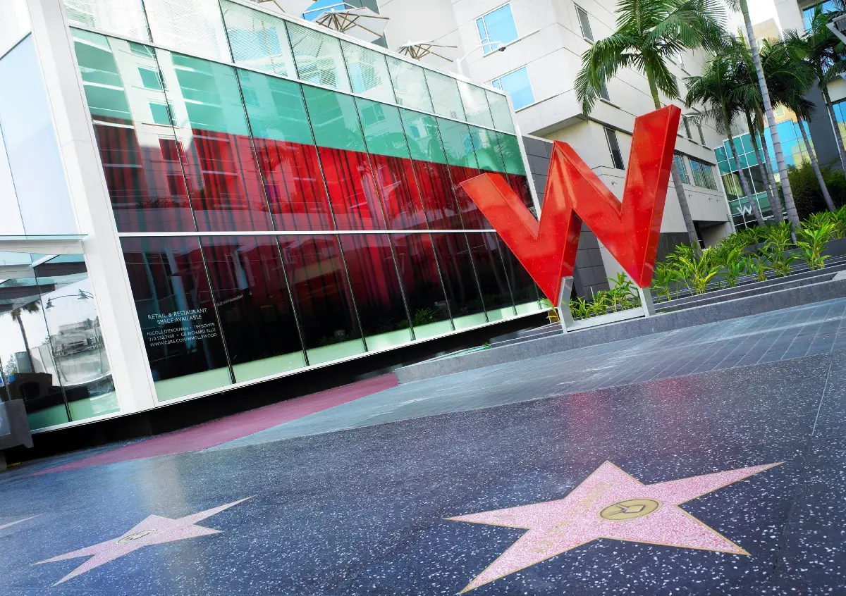 W Hollywood Front Logo