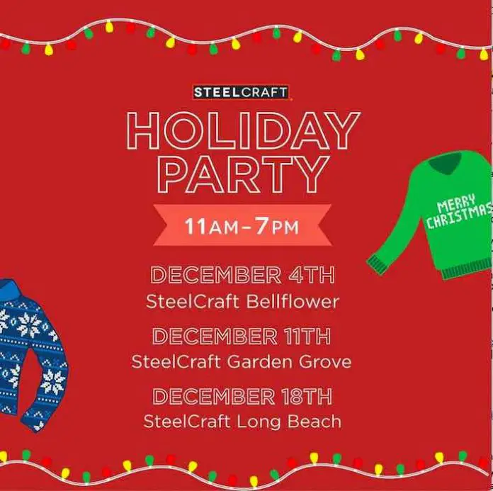 Steelcraft Holiday Party