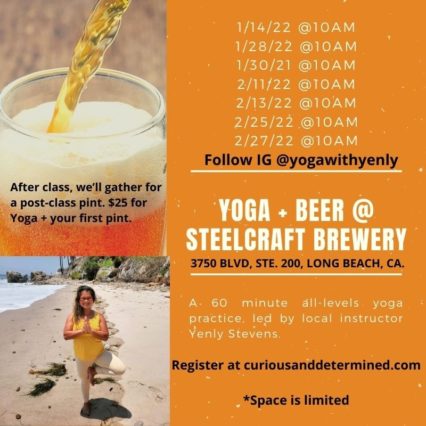 Yoga + Beer at SteelCraft’s Smog City Brewery @ Smog City Brewery at Steelcraft - Long Beach | Long Beach | California | United States