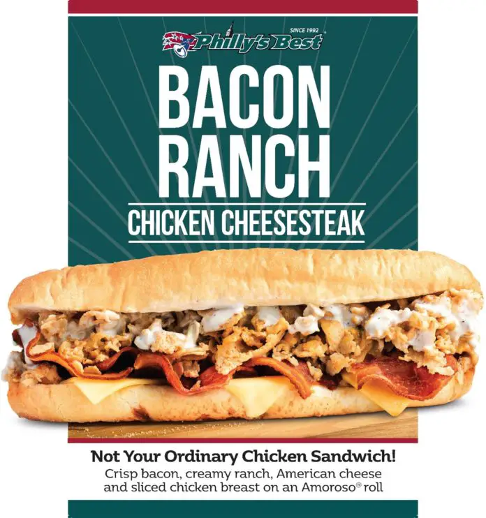 Philly's Best Bacon Ranch Chicken Sandwich