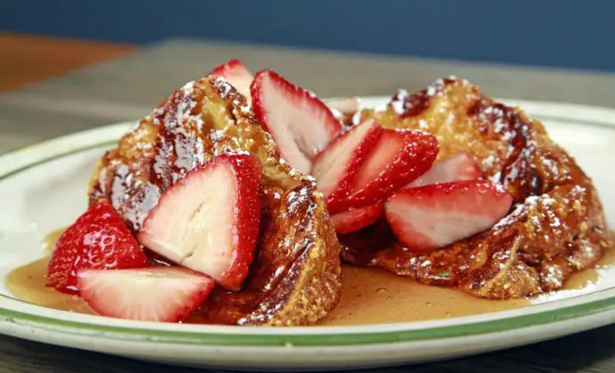 The French Toast Is One Of The Most Popular Breakfast Items At Mama's Comfort Food &amp; Cocktails