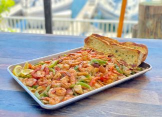 World Famous Shrimp Tray San Pedro Fish Market